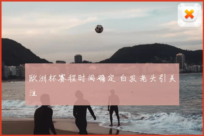 欧洲杯赛程时间确定 白发老头引关注