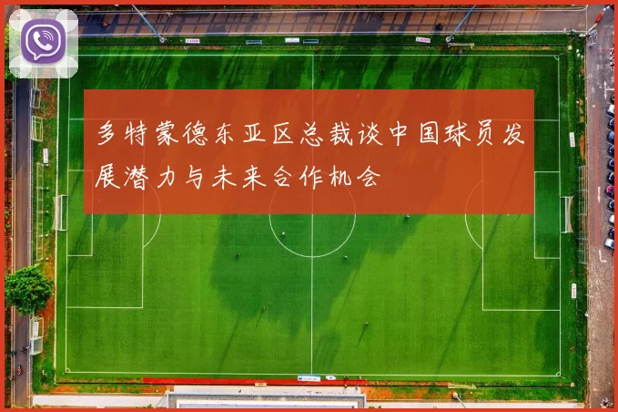 多特蒙德东亚区总裁谈中国球员发展潜力与未来合作机会