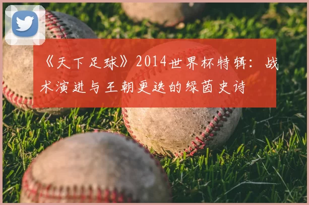 《天下足球》2014世界杯特辑：战术演进与王朝更迭的绿茵史诗